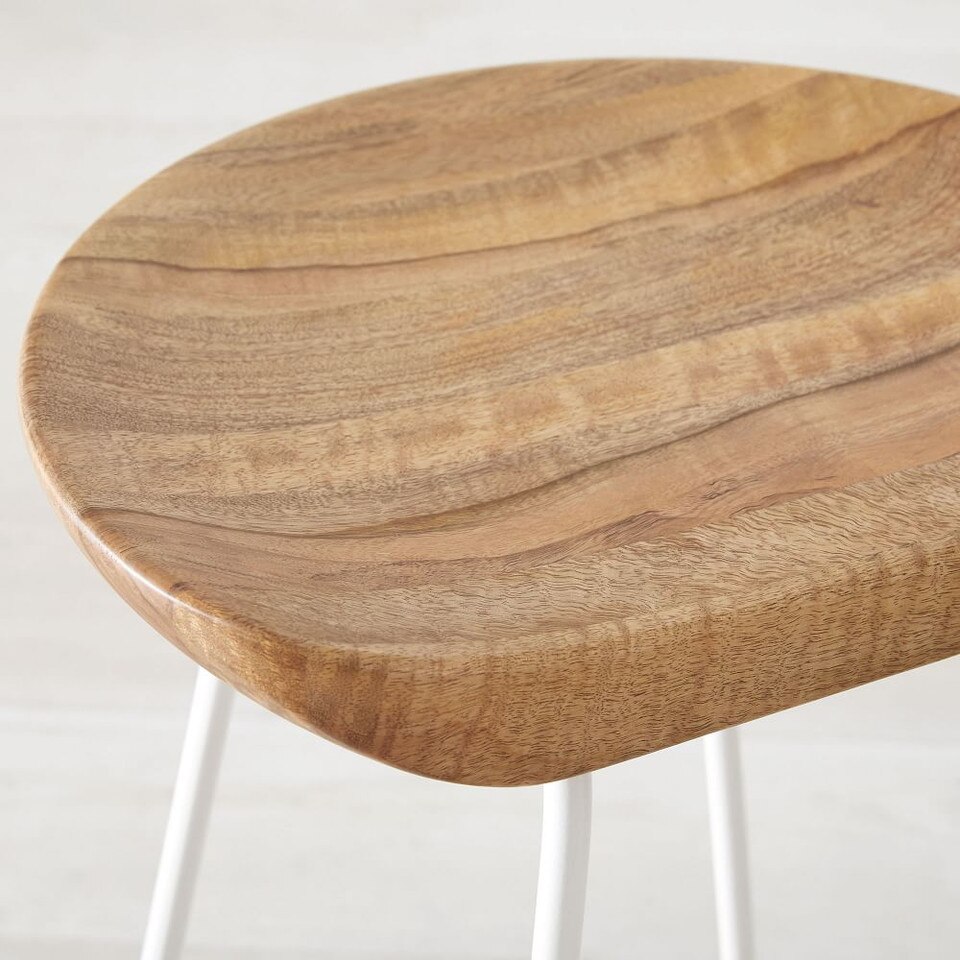 Alden Counter Stool White West Elm Australia